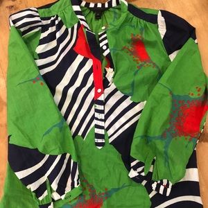 Jcrew printed top